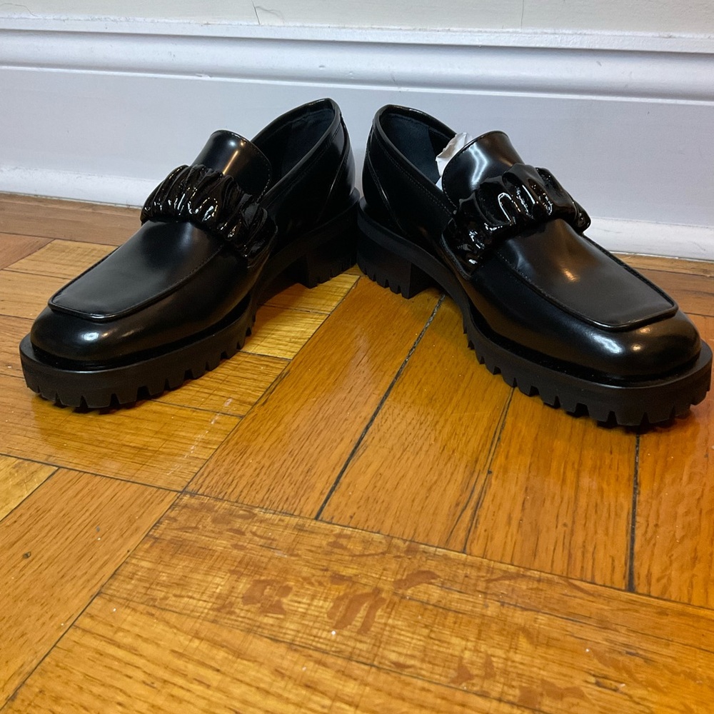 Chouchou Square Loafer Black NWOB - Picture 7 of 12
